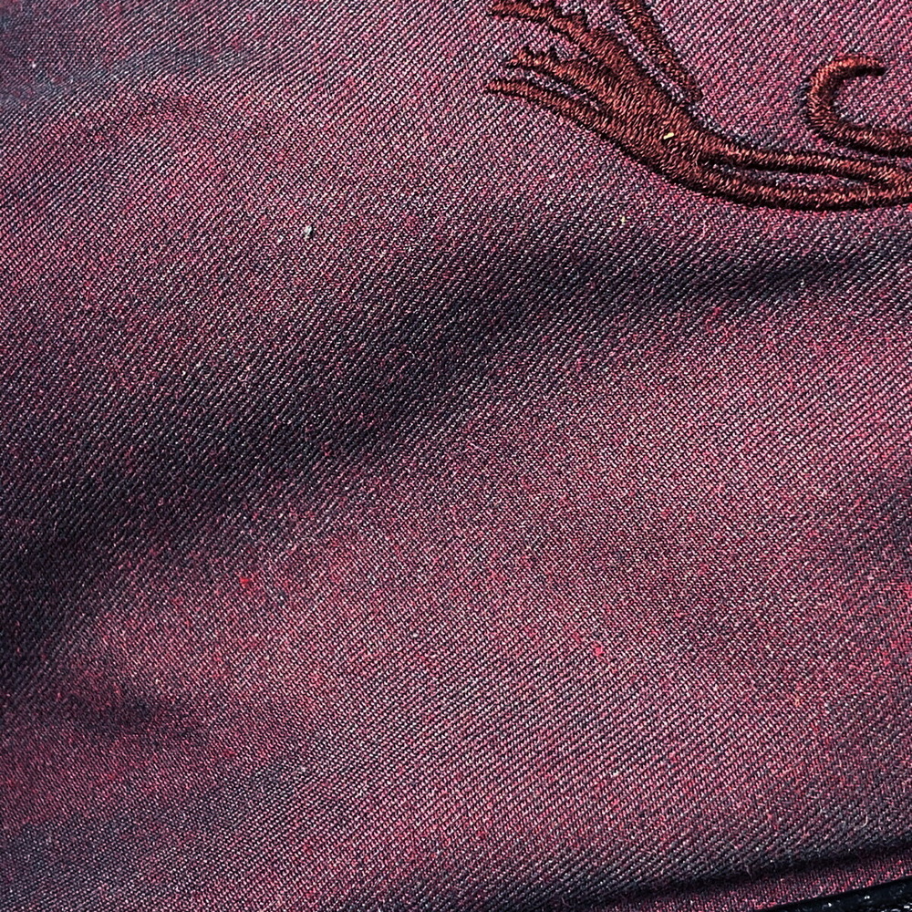 Burberry Leather Shoulder Drawstring Embroidery S… - image 3